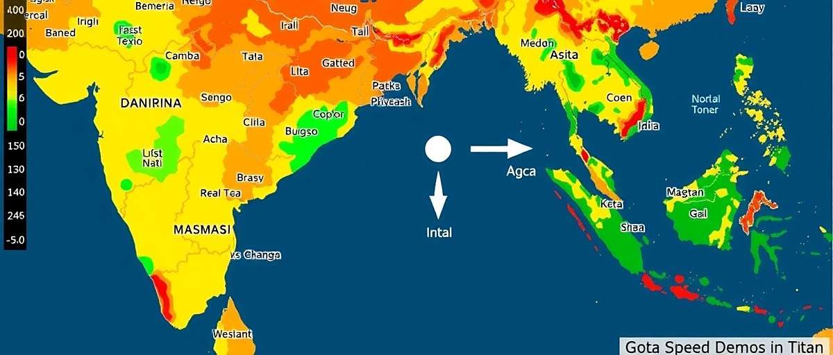 Fiesta Football Titans Pan-India Popularity Map of India showing Fiesta Football Titans download distribution with high concentrations across all major regions